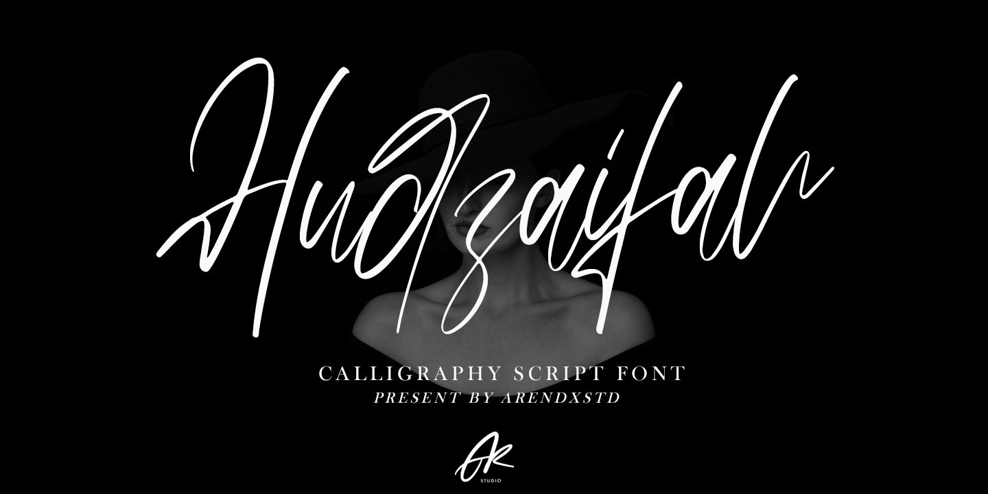 Hudzaifah Font preview